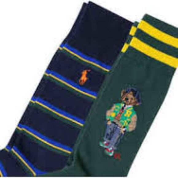 Polo Bear Trouser Sock 2-Pack - Picture 3 of 3
